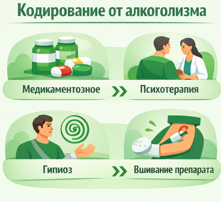 кодирование от алкоголизма в Апрелевке Санати